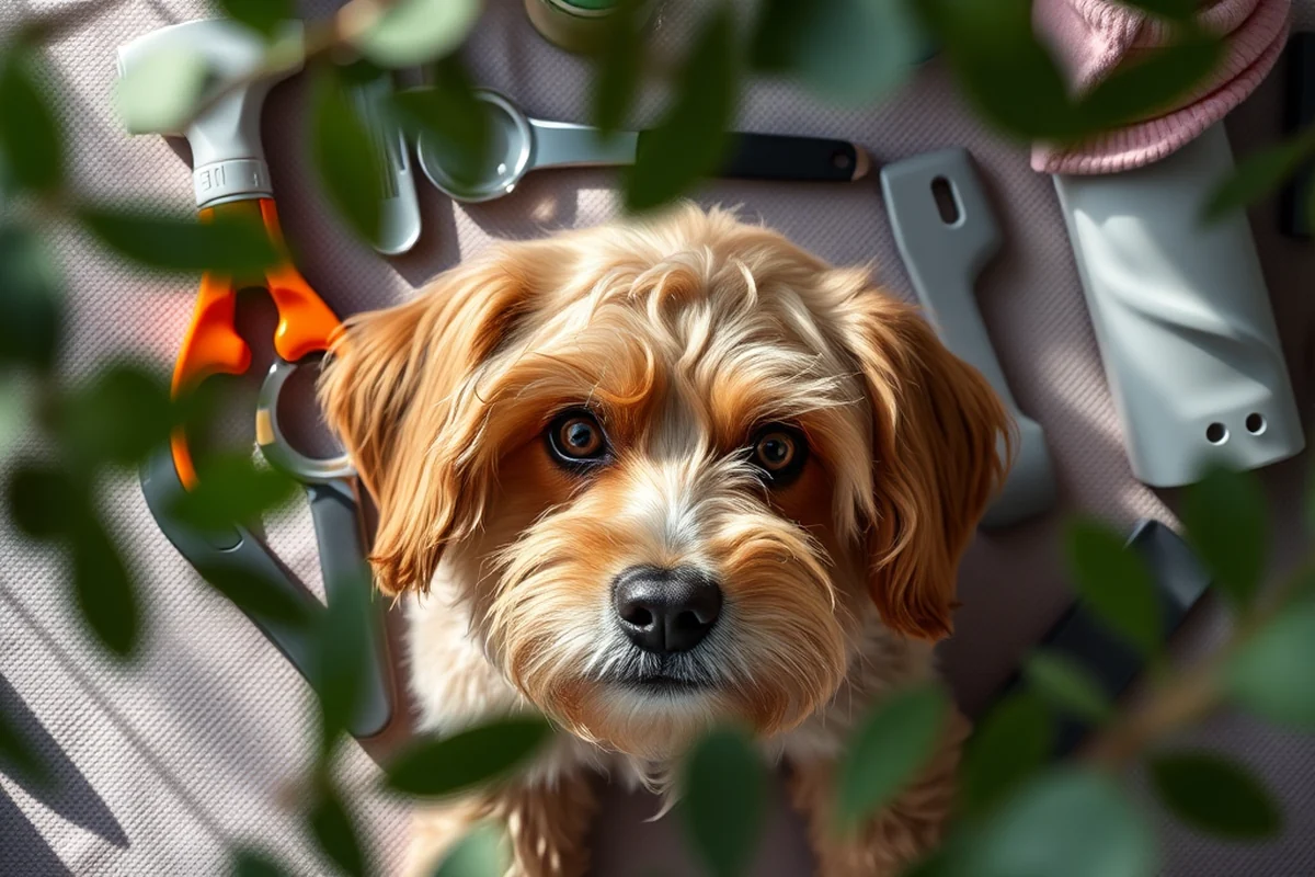 senior dog grooming budget on a budget — Senior Dog Grooming Budget On A Budget (the finished result)