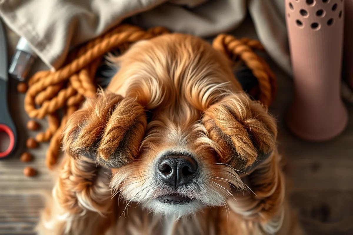 diy senior dog grooming gear — Diy Senior Dog Grooming Gear (the finished result)