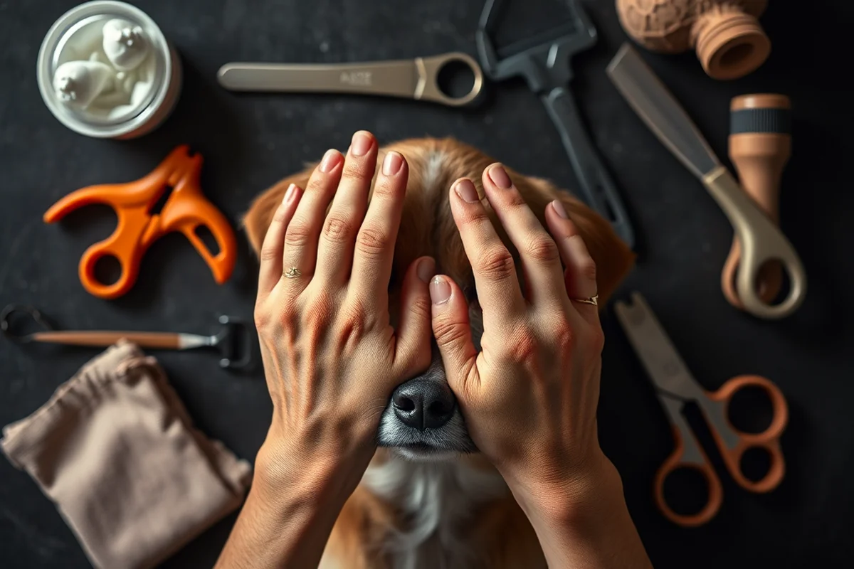 senior dog grooming training behavior on a budget — Senior Dog Grooming Training Behavior On A Budget (the finished result)