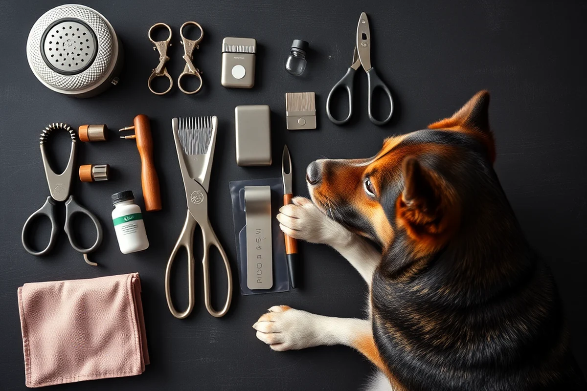 senior dog grooming training printable — Senior Dog Grooming Training Printable (the finished result)